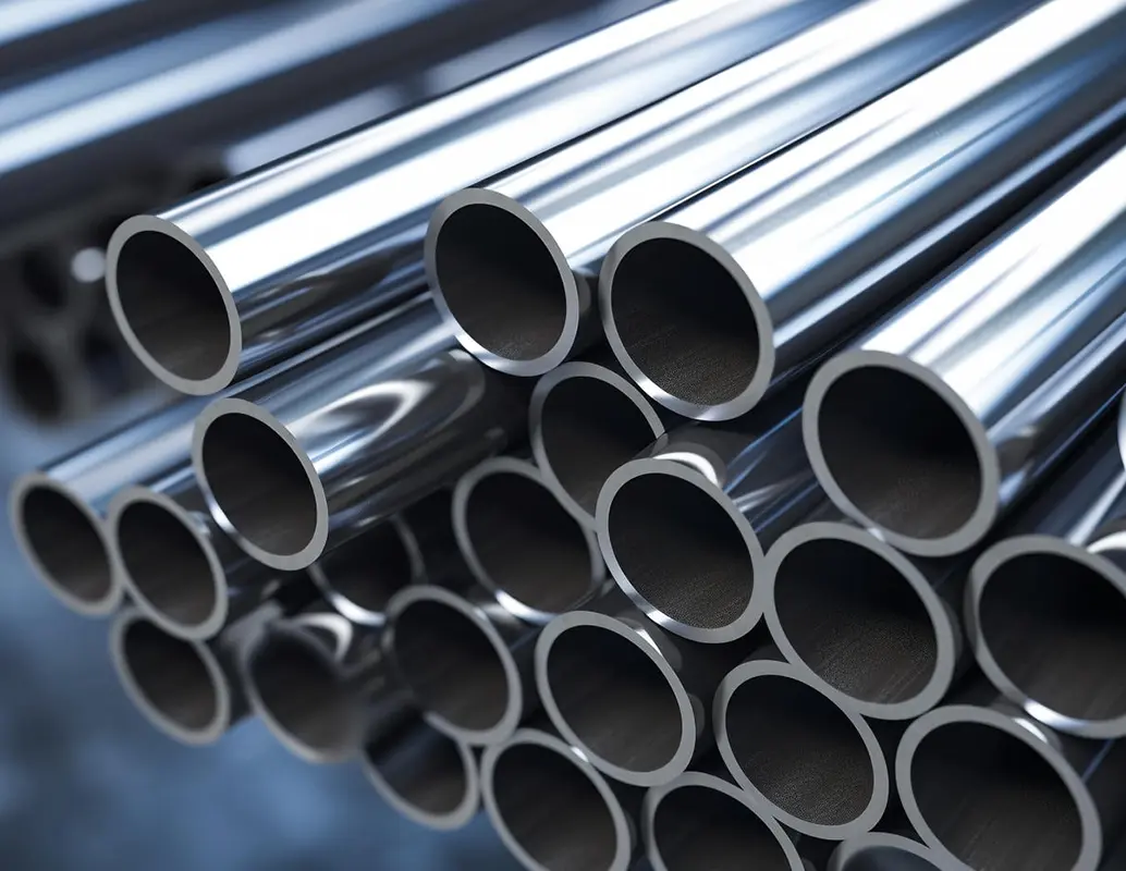 Metal tubes for furniture frames